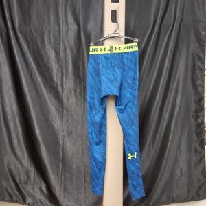 Under Armour Green and Blue Leggings for Active Comfort